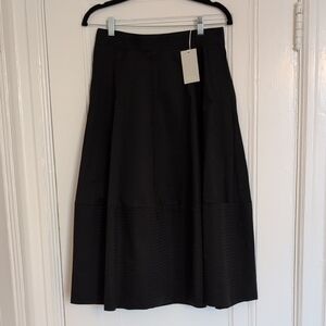 COS NWT Black midi  skirt